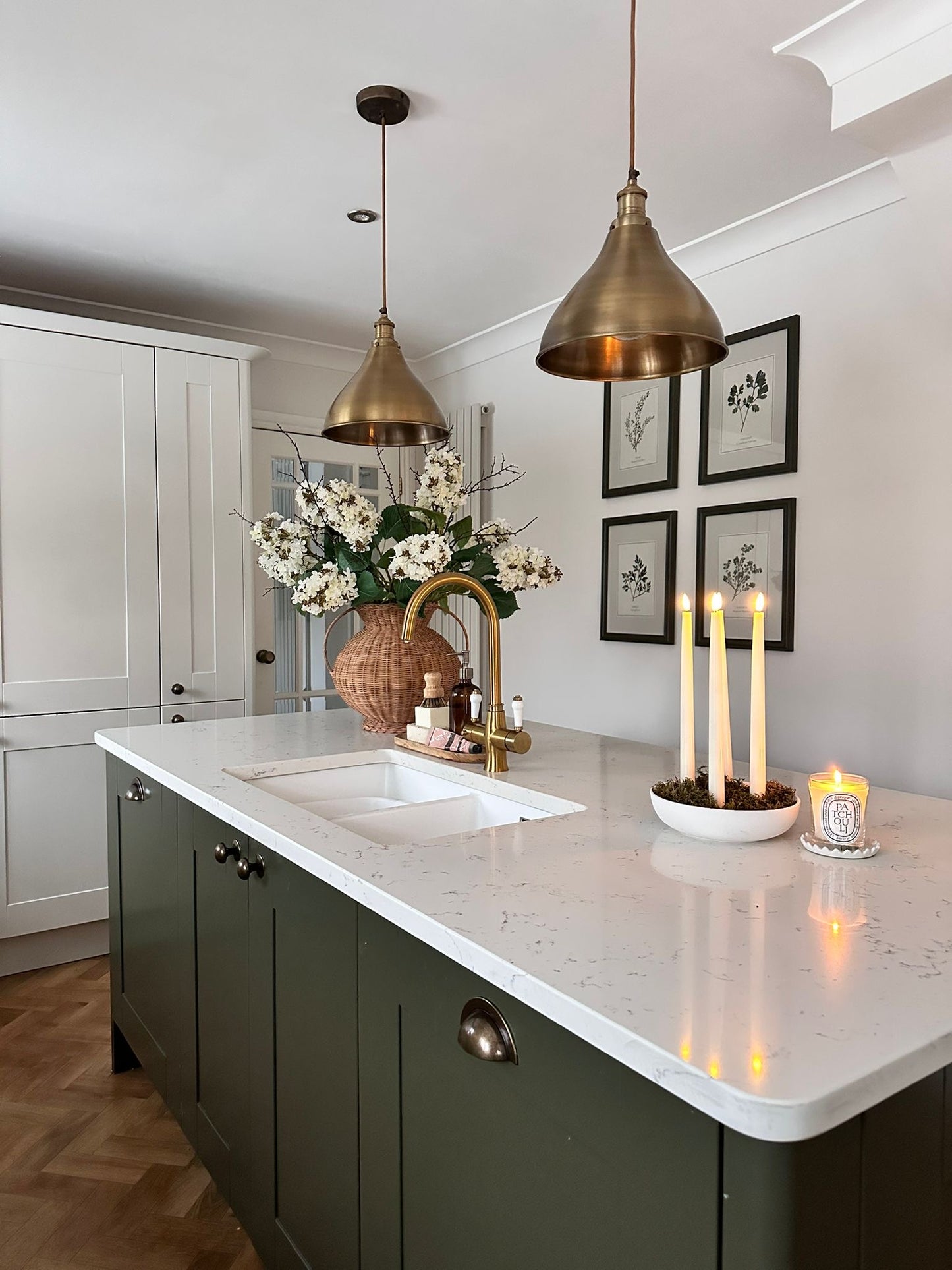 Woven Wicker Vase Large