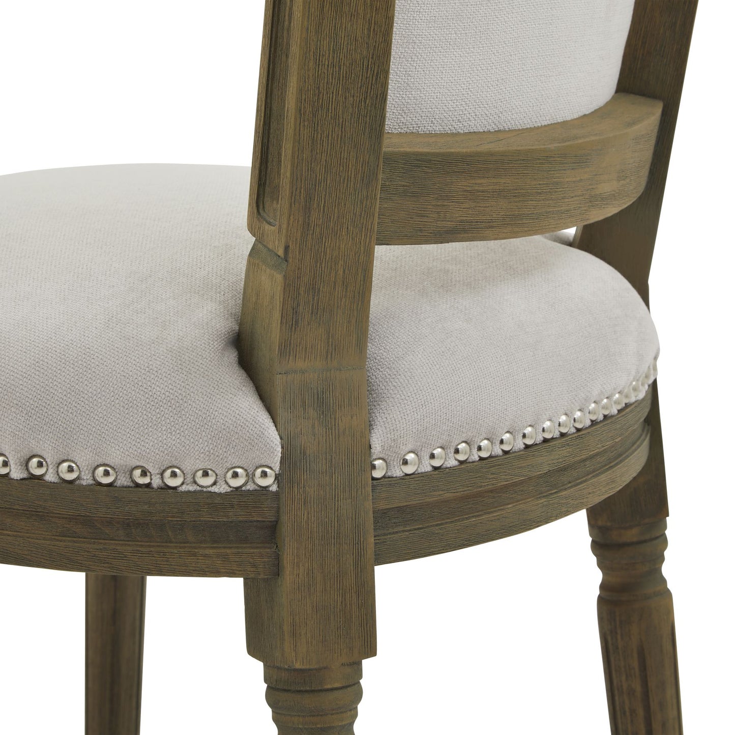 Ripley Grey Fabric Dining Chair