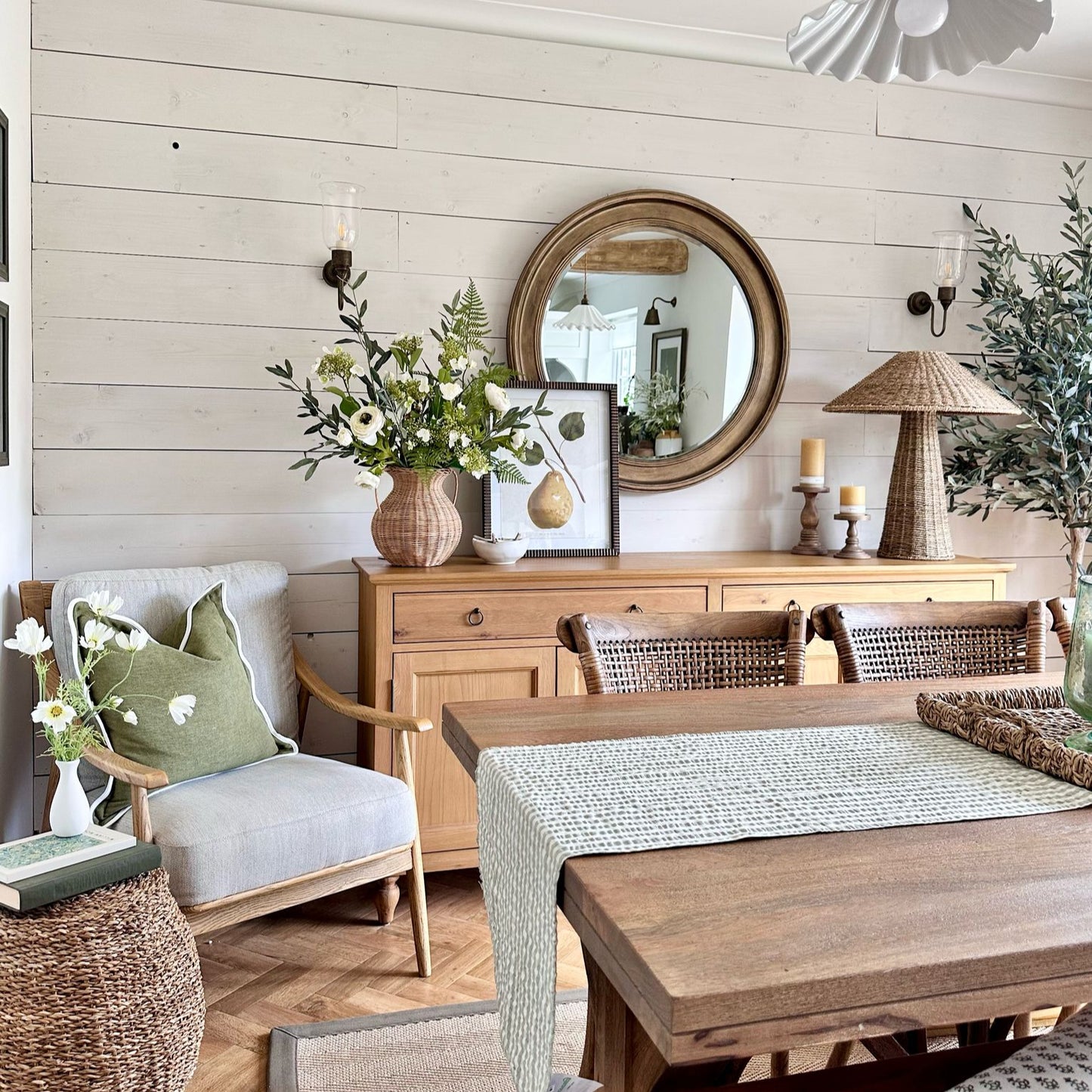 Seagrass Foot Stool