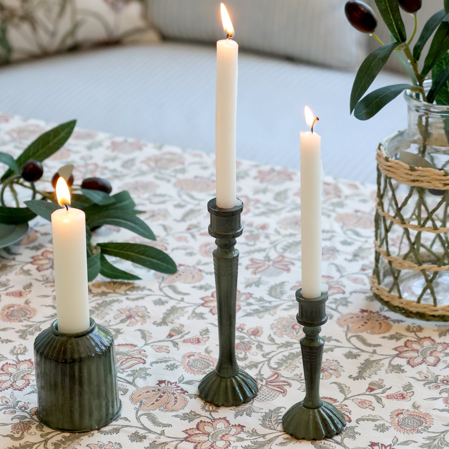 Set of 2 Taper Candlesticks