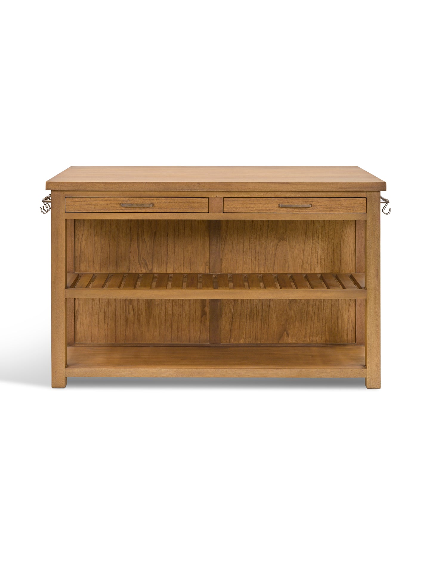 Natural Wood Kitchen Island