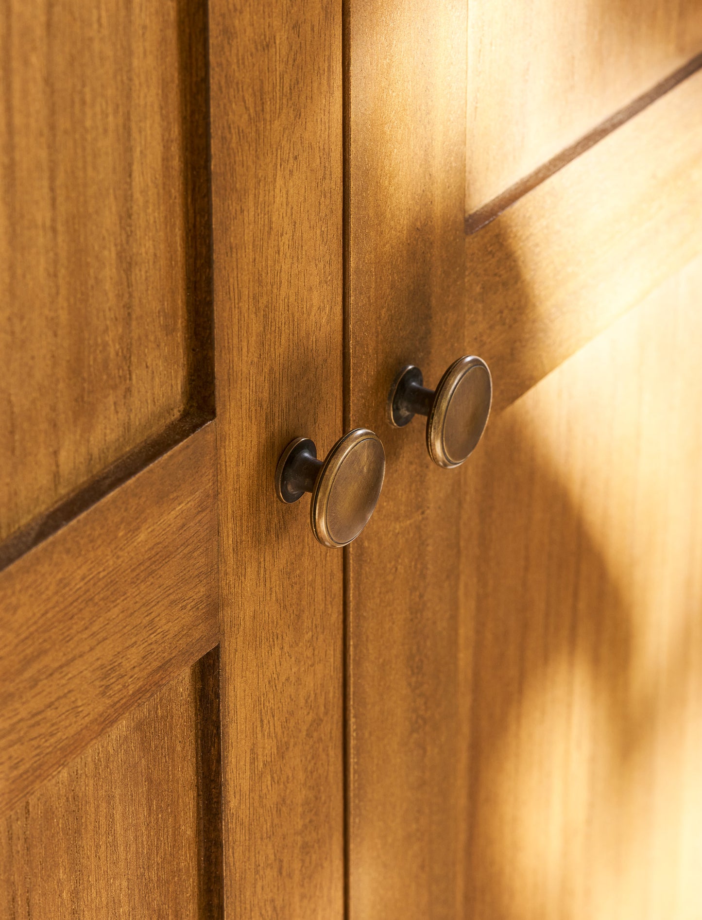 Natural Wooden Pantry
