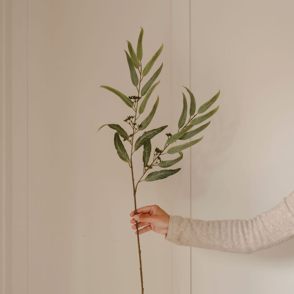 Green Willow Eucalyptus Spray