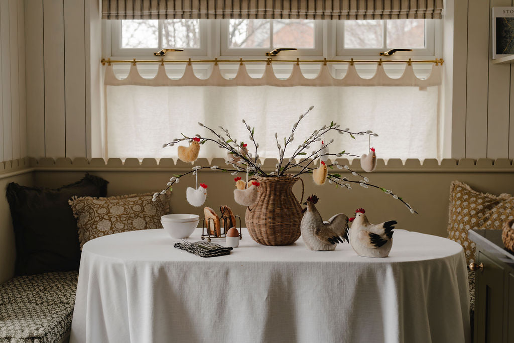 Create the Look - Woven Vase Easter Arrangement