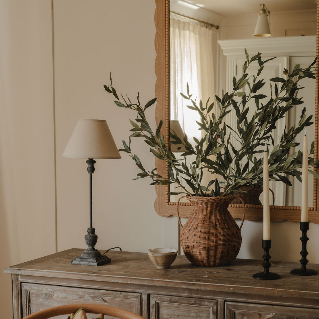 Real Touch Faux Olive Stems