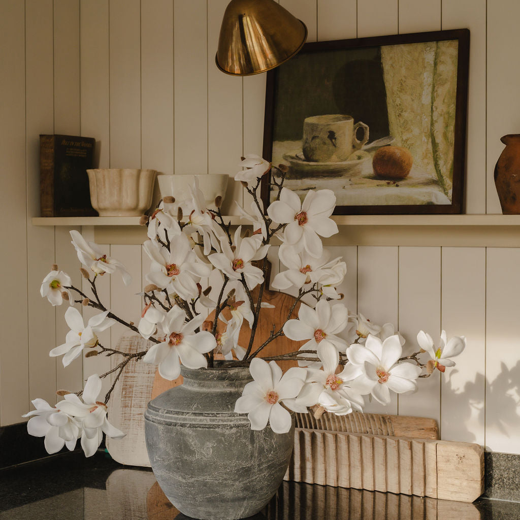 Artificial White Magnolia