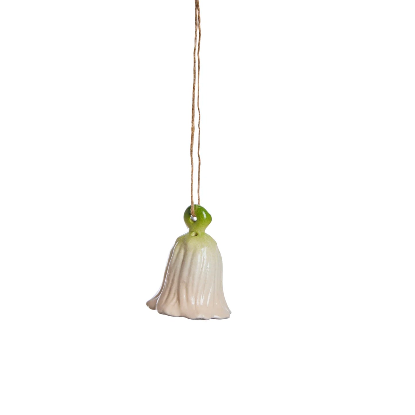 Set of 6 Ceramic Flower Hanging Decorations