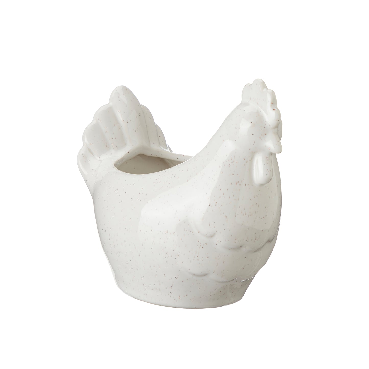Ceramic Hen Egg Basket
