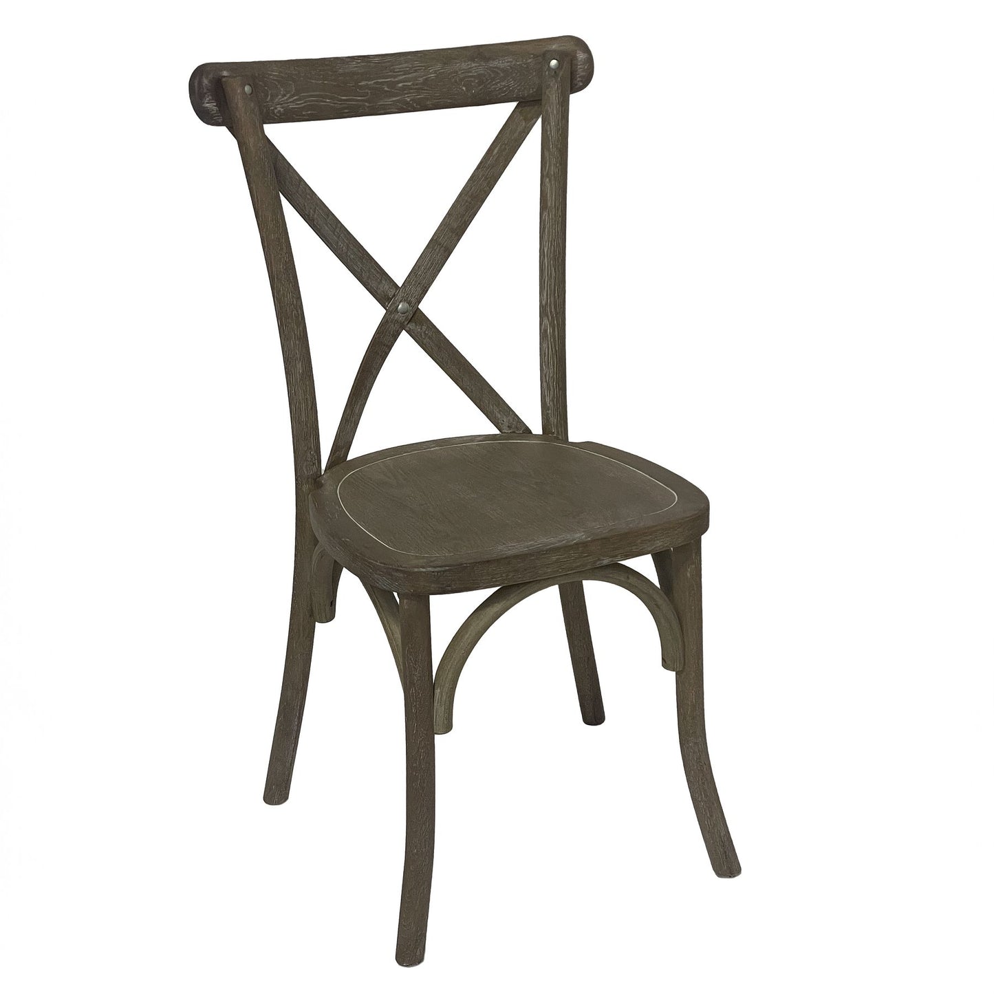 Light Oak Cross Back Chairs