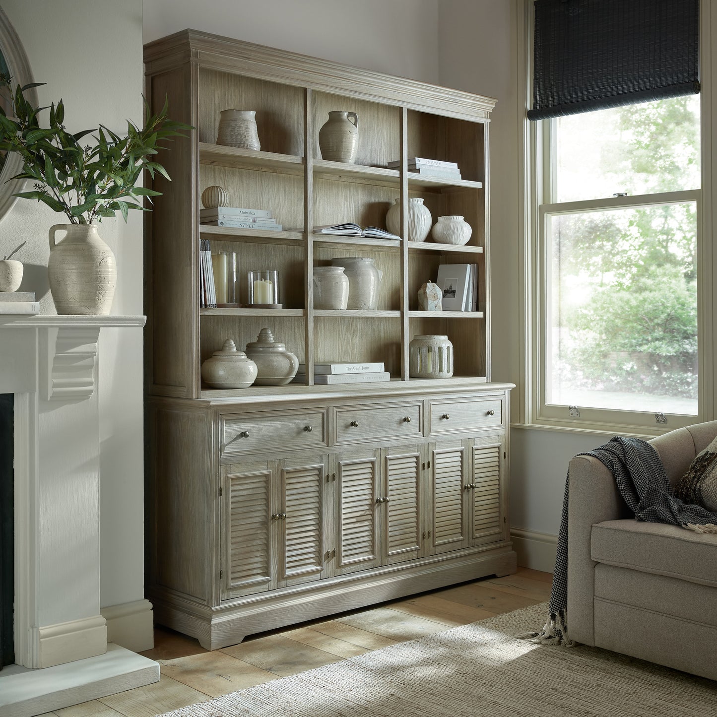 Delphine Collection 3 Shelf Large Dresser Top