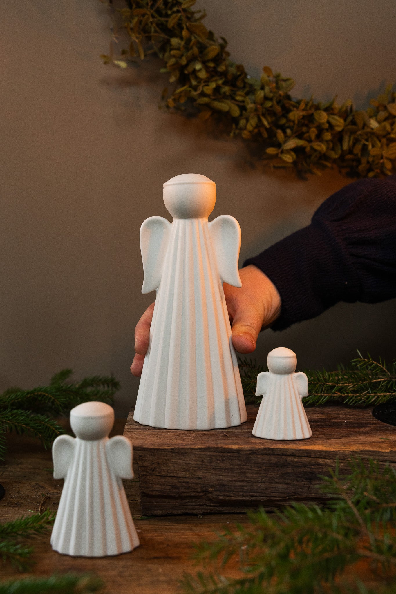 Large Ceramic Angel Now Half Price