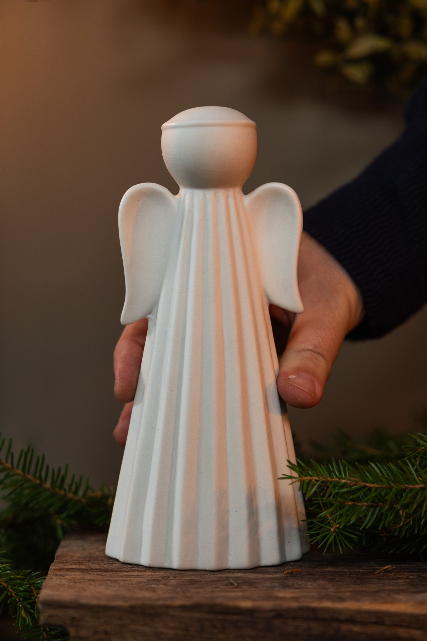 Large Ceramic Angel Now Half Price