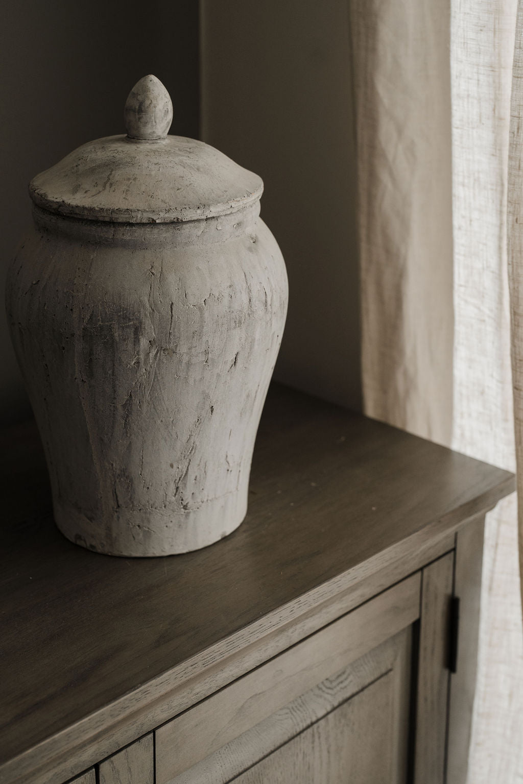 Bloomville Large Stone Ginger Jar