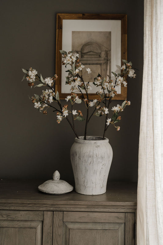 Bloomville Large Stone Ginger Jar