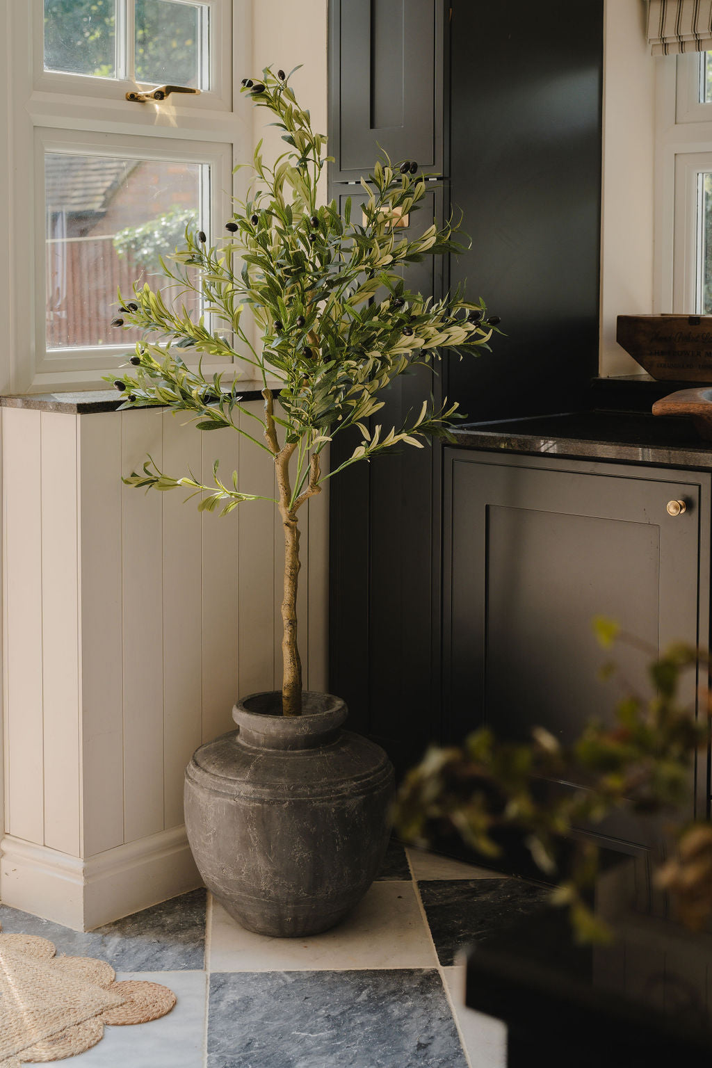 Medium Faux Olive Tree