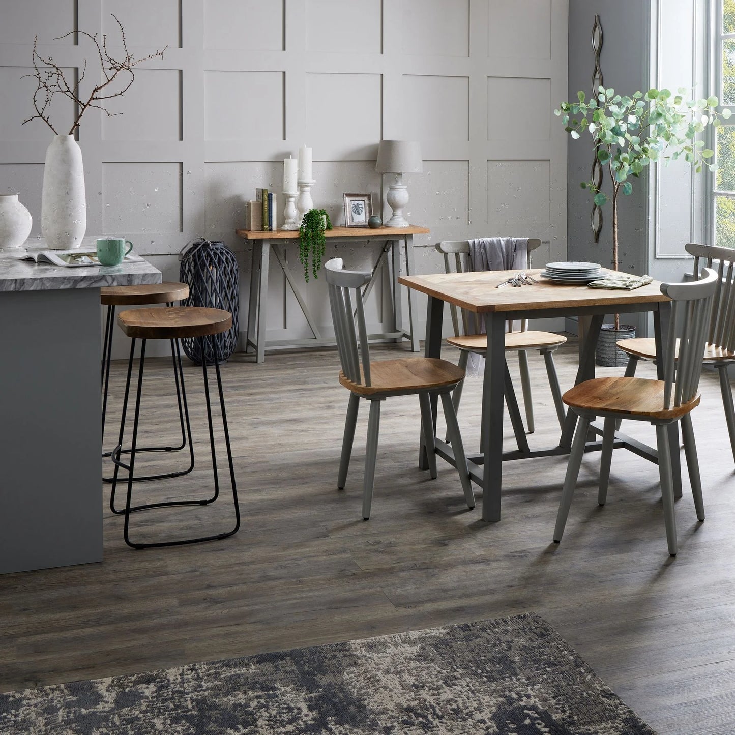 Wooden Kitchen Bar Stool